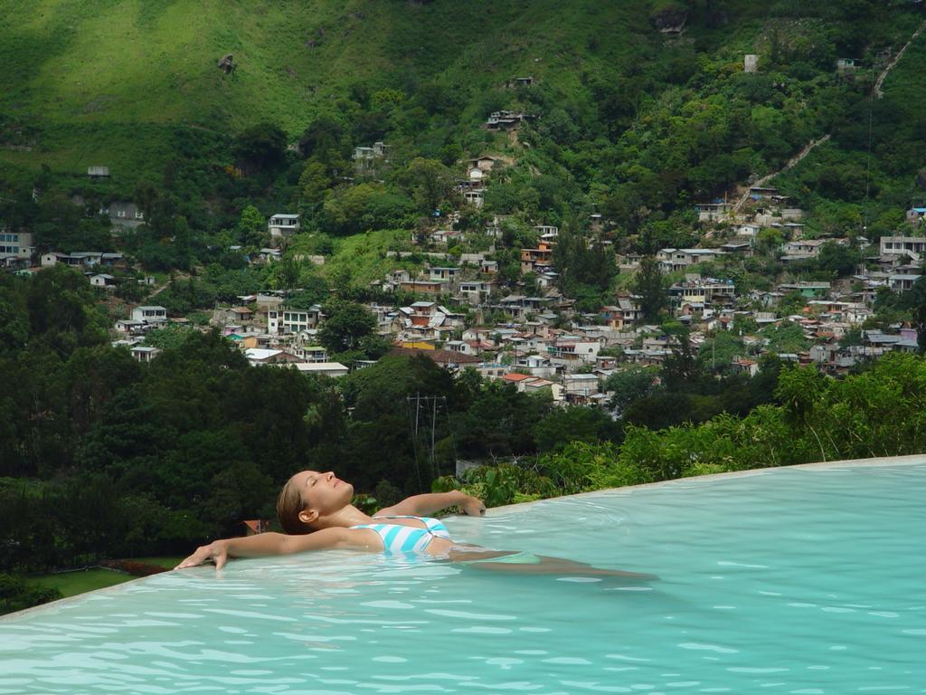 Tzampoc Resort Santa Catarina Palopo Bagian luar foto