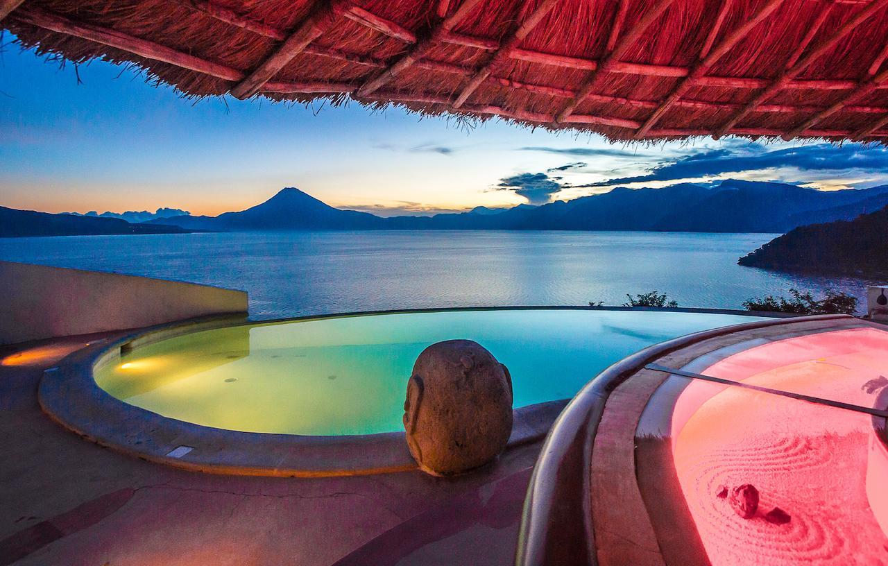 Tzampoc Resort Santa Catarina Palopo Bagian luar foto