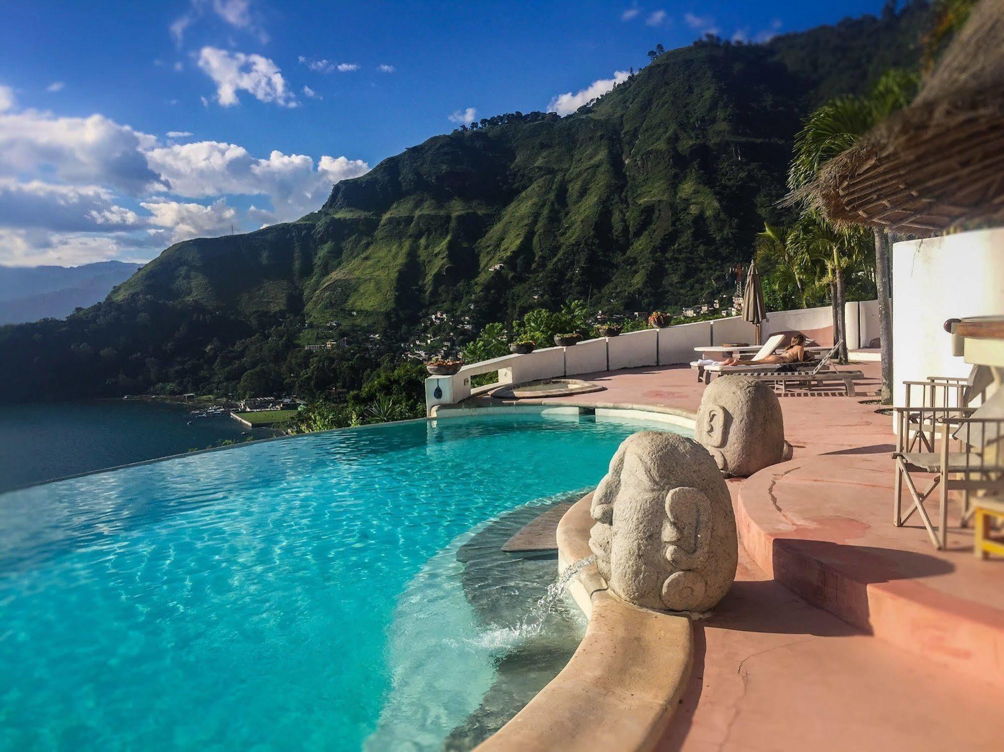 Tzampoc Resort Santa Catarina Palopo Bagian luar foto